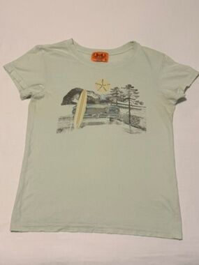 Juicy Couture Vintage Car Graphic T-Shirt Size Small